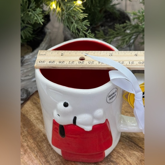 🏠 Brand NEW w/Tags Peanuts x Rae Dunn HOME SWEET HOME Double Sided Mug w/Snoopy - Picture 10 of 11